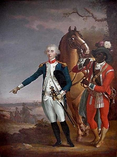 Lafayette at Yorktown by Jean-Baptiste Le Paon