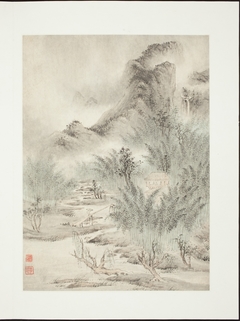 Landscapes After Old Masters by Shen Shichong