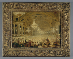 Le Banquet des dames dans la salle de spectacle des Tuileries (bals de 1835) by Eugène Viollet-le-Duc