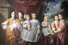 Les Enfants Habert de Montmor by Philippe de Champaigne