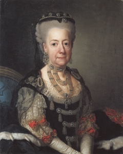 Lovisa Ulrika (1720-1782), Dowager Queen of Sweden by Alexander Roslin