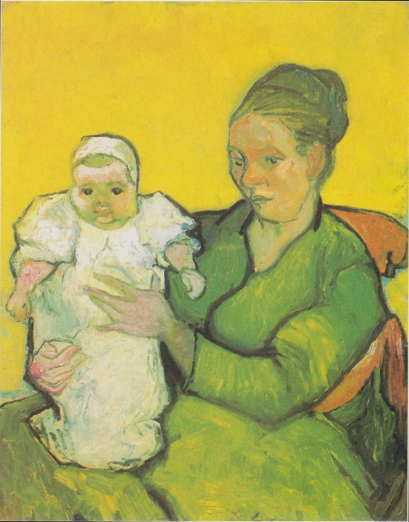 Portrait of Madame Augustine Roulin with Baby Marcelle