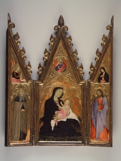 Madonna of Humility, portable altarpiece
