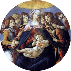 Madonna of the Pomegranate by Sandro Botticelli