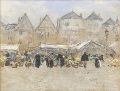 Markt te Beauvais by Siebe Johannes ten Cate