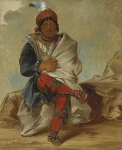 Mick-e-no-páh, Chief of the Tribe by George Catlin
