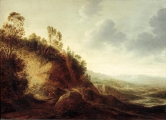 Mountain Landscape by Gijsbert d'Hondecoeter