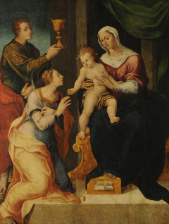 Mystic Marriage of Saint Catherine by Pietro Negroni