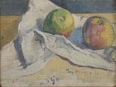 Nature morte aux pommes by Paul Gauguin