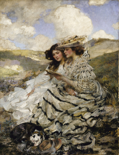 On the Dunes (Lady Shannon and Kitty) by James Jebusa Shannon