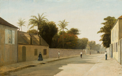 Paisagem urbana (atribuído) by Adolphe Martial-Potémont