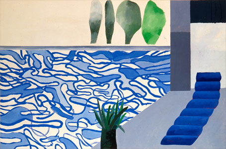 Picture of a Hollywood Swimming Pool&quot; David Hockney - Artwork on USEUM