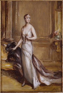 Portrait d'Isabelle d'Orléans, duchesse de Guise (1878-1961) by Jules Cayron
