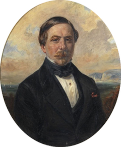 Portrait de Antoine Léon Morel-Fatio by Emmanuel Barcet