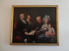 Portrait du colonel Muff et de sa famille by Monique Daniche