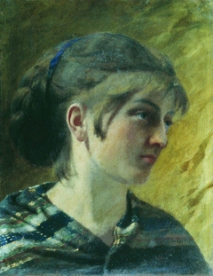 Portrait of a Girl by Fyodor Bronnikov