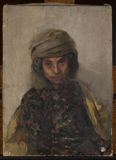 Portrait of a Jewess. From the journey to Crimea by Jan Ciągliński