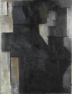 Portrait of a lady by Piet Mondrian