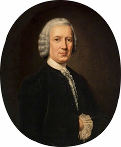 Portrait of Adrian Hope of Amsterdam (1709 - 1781) by Cosmo Alexander