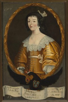 Portrait of Anna Sanguszko née Radziwiłł (?–1659) by Unknown Artist