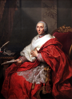 Portrait of cardinal Alberico Archinto (1698-1758) by Anton Raphaël Mengs