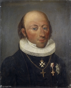 Portrait of Claus Pavels by Anonymous