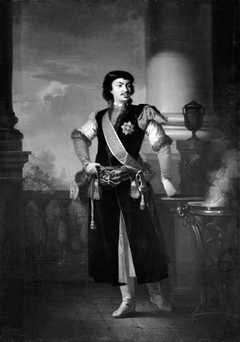 Portrait of Count Rzewuski, Polish Ambassador to Denmark by Christian August Lorentzen