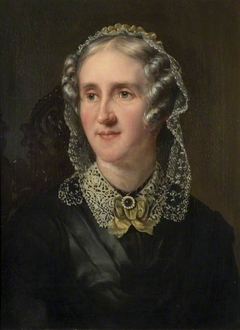 Portrait Of Elizabeth Stockdale Wilkinson (1799-71) by Reuben Thomas William Sayers