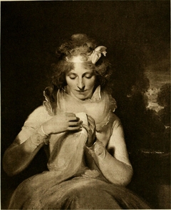 Portrait of Georgina Lennox, later Countess Bathurst by Thomas Lawrence