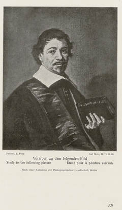 Portrait of Johannes Hoornbeeck (Detroit version) by Frans Hals
