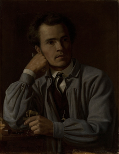 Portrait of Johannes Takanen by Carl Thomsen