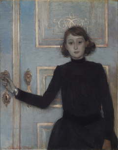 Portrait of Marguerite van Mons by Théo van Rysselberghe