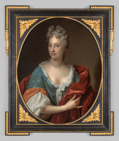 Portrait of Maria Uylenbroek ( -1717) by Dirk Valkenburg