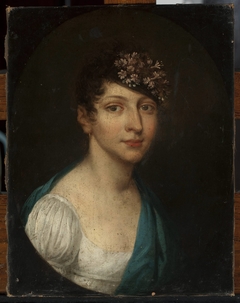 Portrait of Maria Żebrowska née Cieślik by nieznany malarz polski
