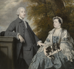 Portrait of Mr. and Mrs. Godfrey Wentworth by Joshua Reynolds