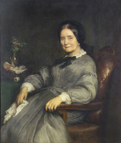 Portrait of Mrs. Rudolf Fuchs (Portrait of Mrs. Keresztély) by Bertalan Székely