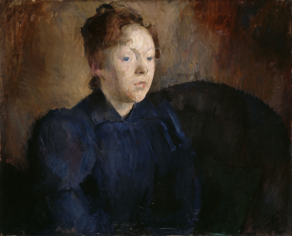 Portrait of Nenna Janson Nagel, b. Backer Lunde