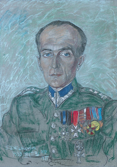 Portrait of Stanisław Czuryłło by Stanisław Ignacy Witkiewicz