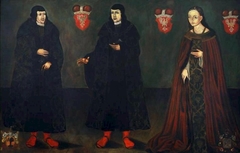 Portrait of Stanisław, Janusz III and Anna, Dukes of Masovia.