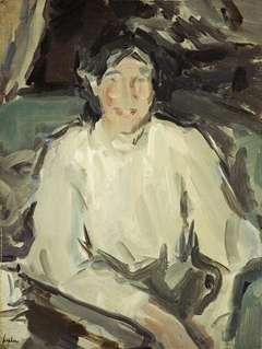 Portrait of the Artist's Wife by Samuel Peploe