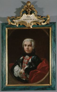 Portrait of the singer Farinelli (Carlo Broschi) 1705-1782 by Jacopo Amigoni