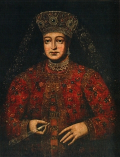 Portrait of Tsaritsa Marfa Matveevna by Anonymous