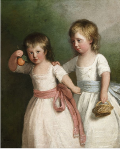 Portrait of two Children by Thomas Hickey