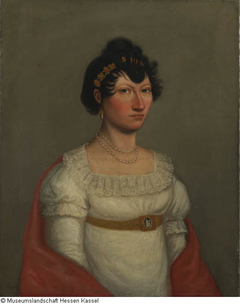 Portrait of Wilhelmine Caroline Louise Gräfin zu Waldeck und Pyrmont by Anonymous