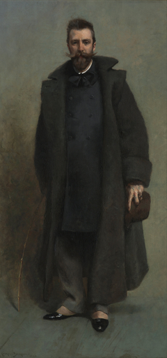 Portrait of William Merritt Chase by James Carroll Beckwith