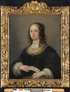 Portret van een vrouw by Nicolaes de Helt Stockade