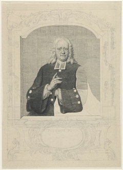 Portret van Jacobus Boon by Pieter Tanjé