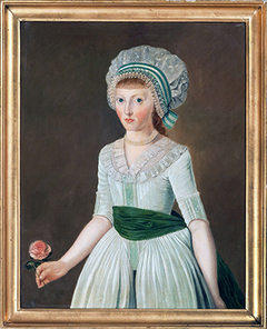 Portret van Odilia Amelia Rengers by anonymous painter