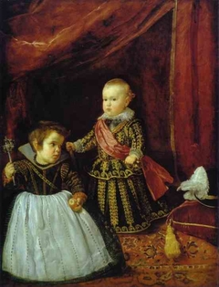 Prince Balthasar Charles With a Dwarf by Diego Velázquez