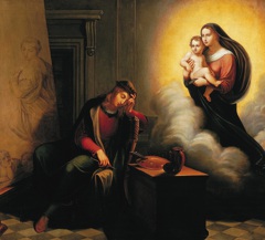 Raphael's dream. by Franz Riepenhausen